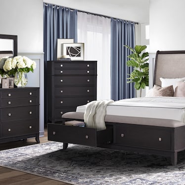Sylvia 4 Piece King Bedroom