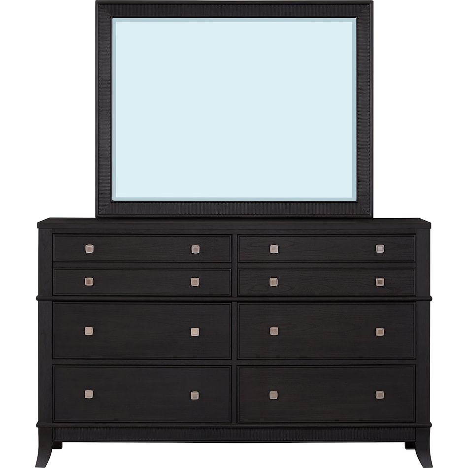  black master bedroom   