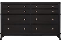  black master bedroom   