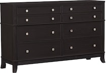  black master bedroom   