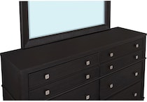  black master bedroom   