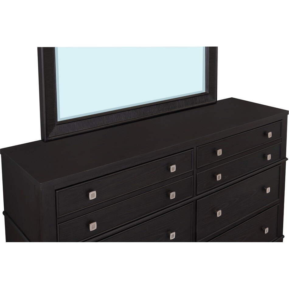  black master bedroom   