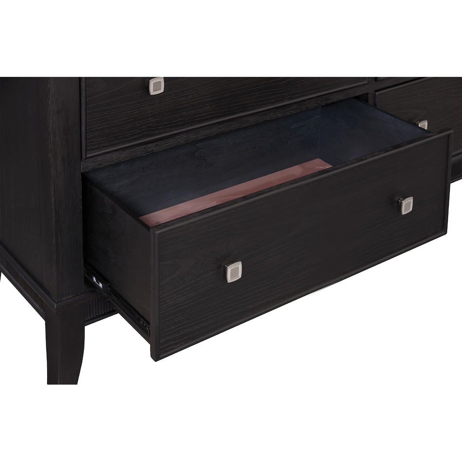  black master bedroom   