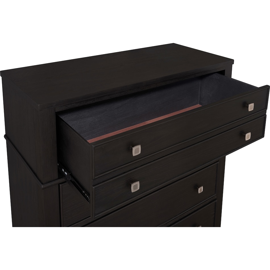  black master bedroom   