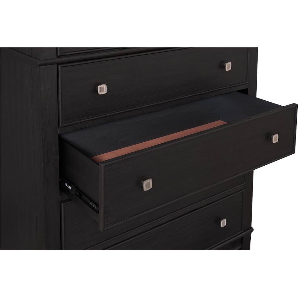  black master bedroom   