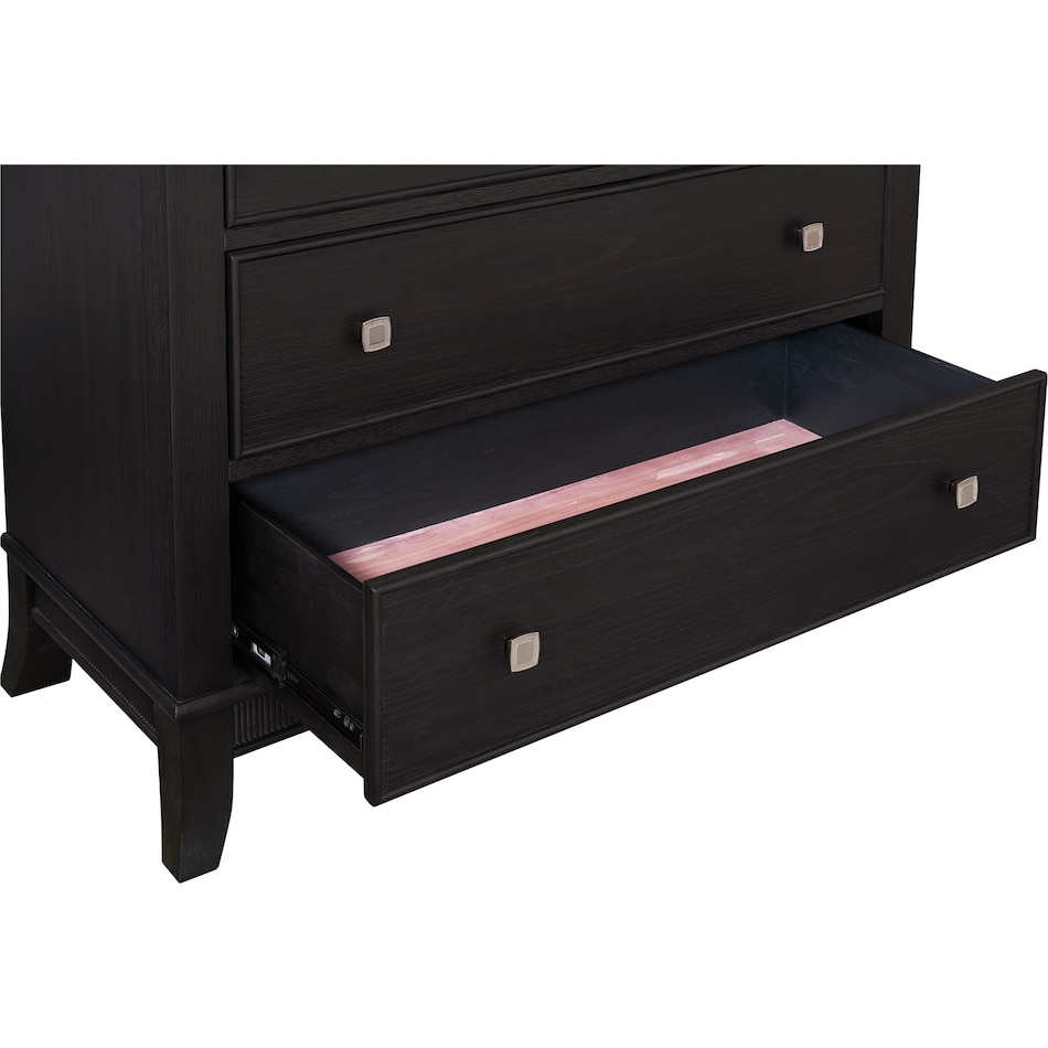  black master bedroom   