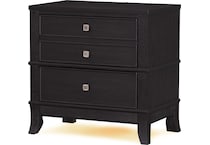  black master bedroom   