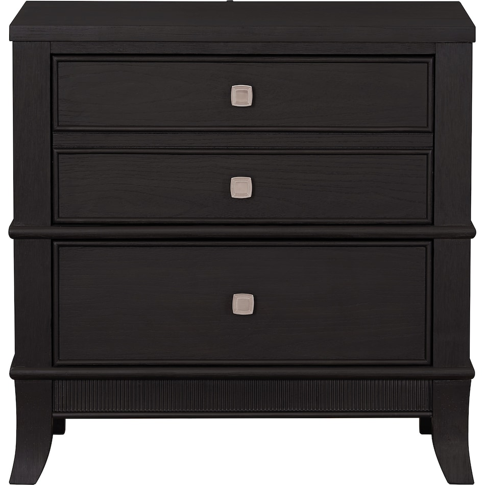  black master bedroom   