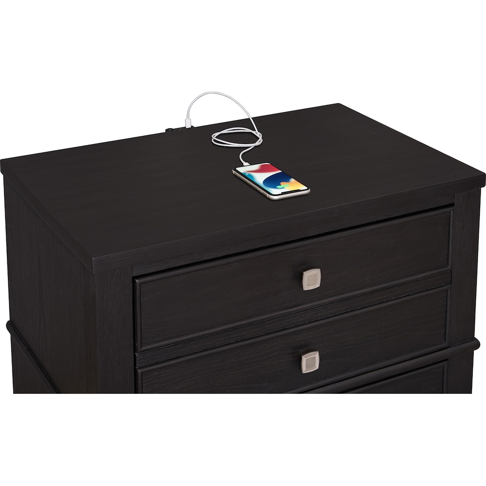  black master bedroom   