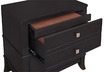  black master bedroom   