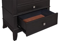  black master bedroom   