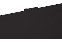  black master bedroom   