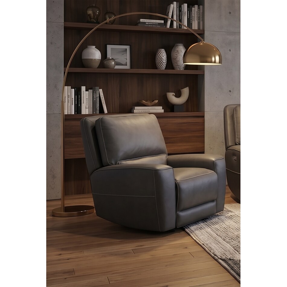  gray recliner   