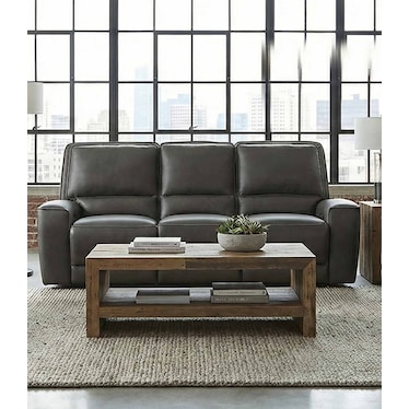 Power Sofa With Power Headrest