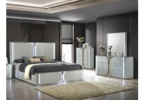  gray master bedroom   