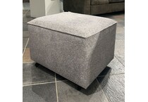  gray ottoman   