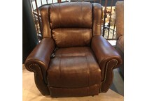  brown recliner   