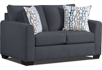 gray loveseat