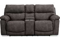  brown loveseat   