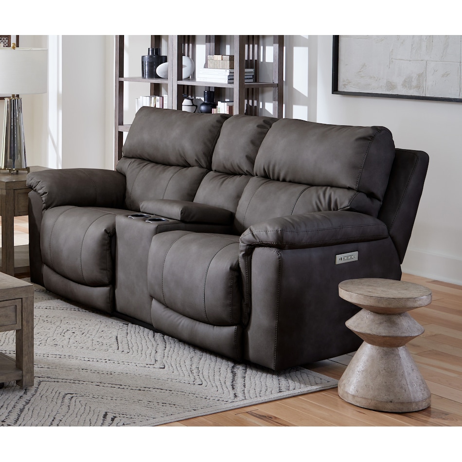  brown loveseat   