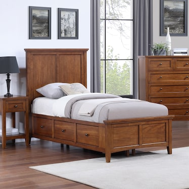 Spencer 2 Twin Storage Bed