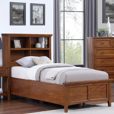 Spencer 2 Twin Bookcase Bed