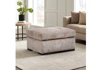  brown ottoman   
