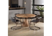 brown dining room   