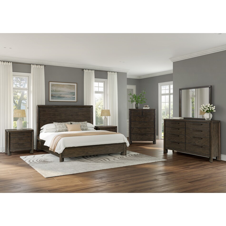  brown master bedroom   