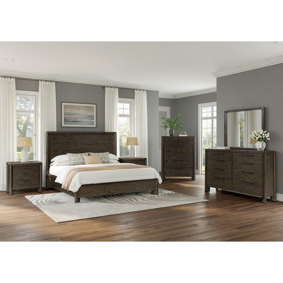  brown master bedroom   