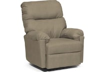  beige recliner   