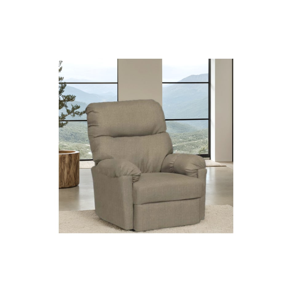  beige recliner   