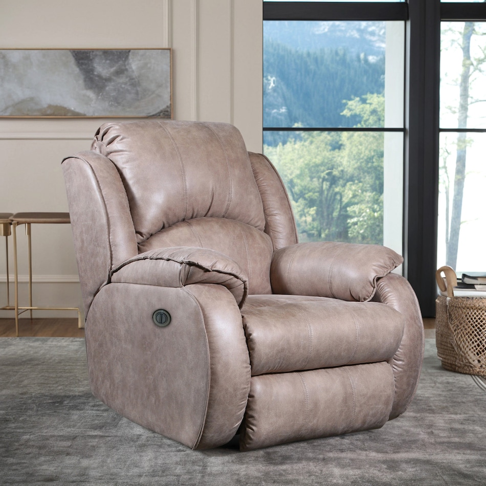  brown recliner   