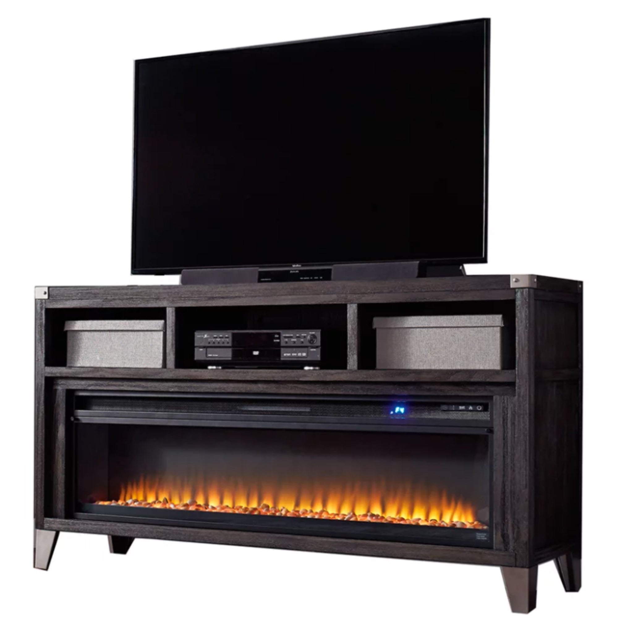 65" Media Fireplace Cardis