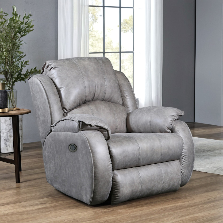  gray recliner   