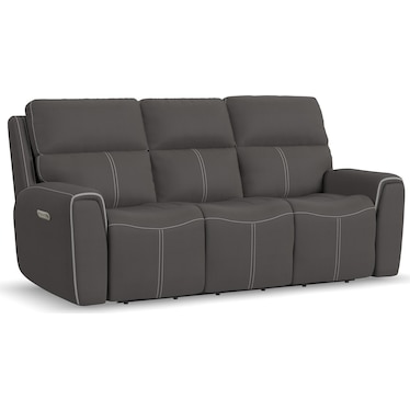 Jarvis Power Reclining Sofa With Power Headrest