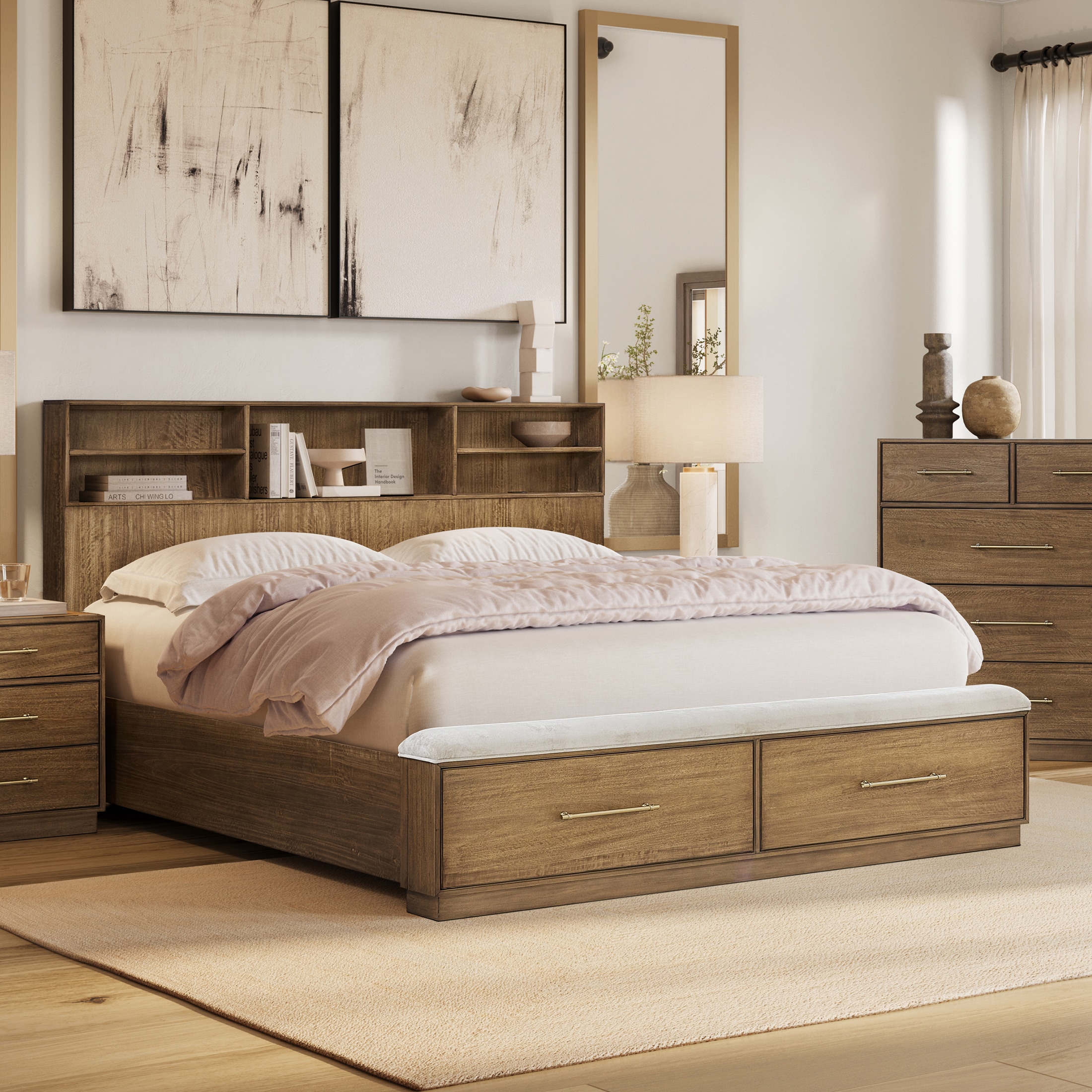 Phase 3 King Bookcase Bed