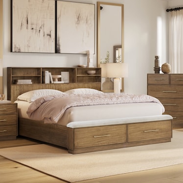 Phase 3 King Bookcase Bed