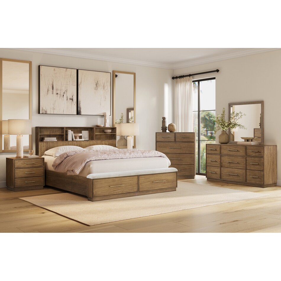  brown master bedroom   