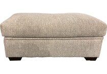 brown ottoman   