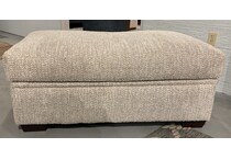  brown ottoman   