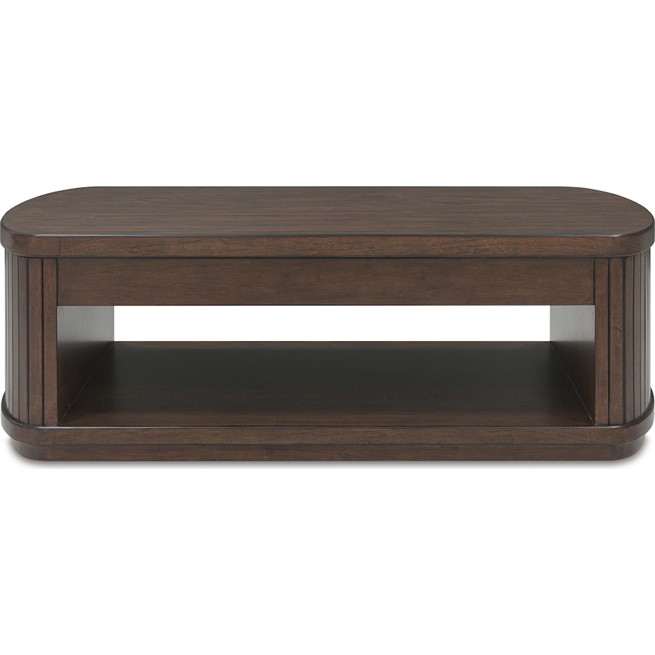  brown occasional tables all   