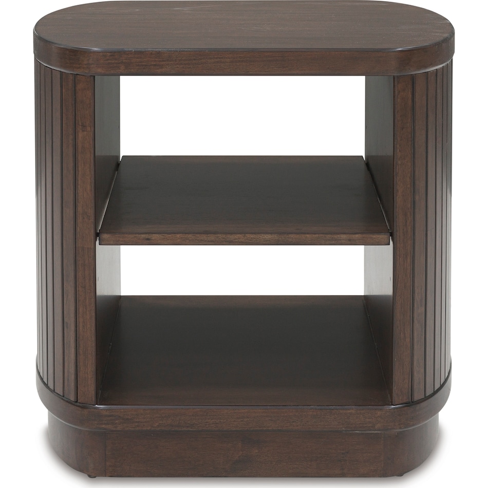  brown occasional tables all   