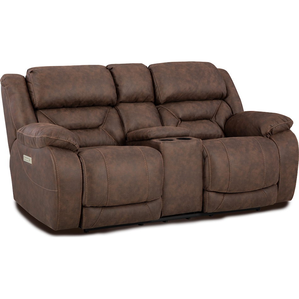  brown loveseat   