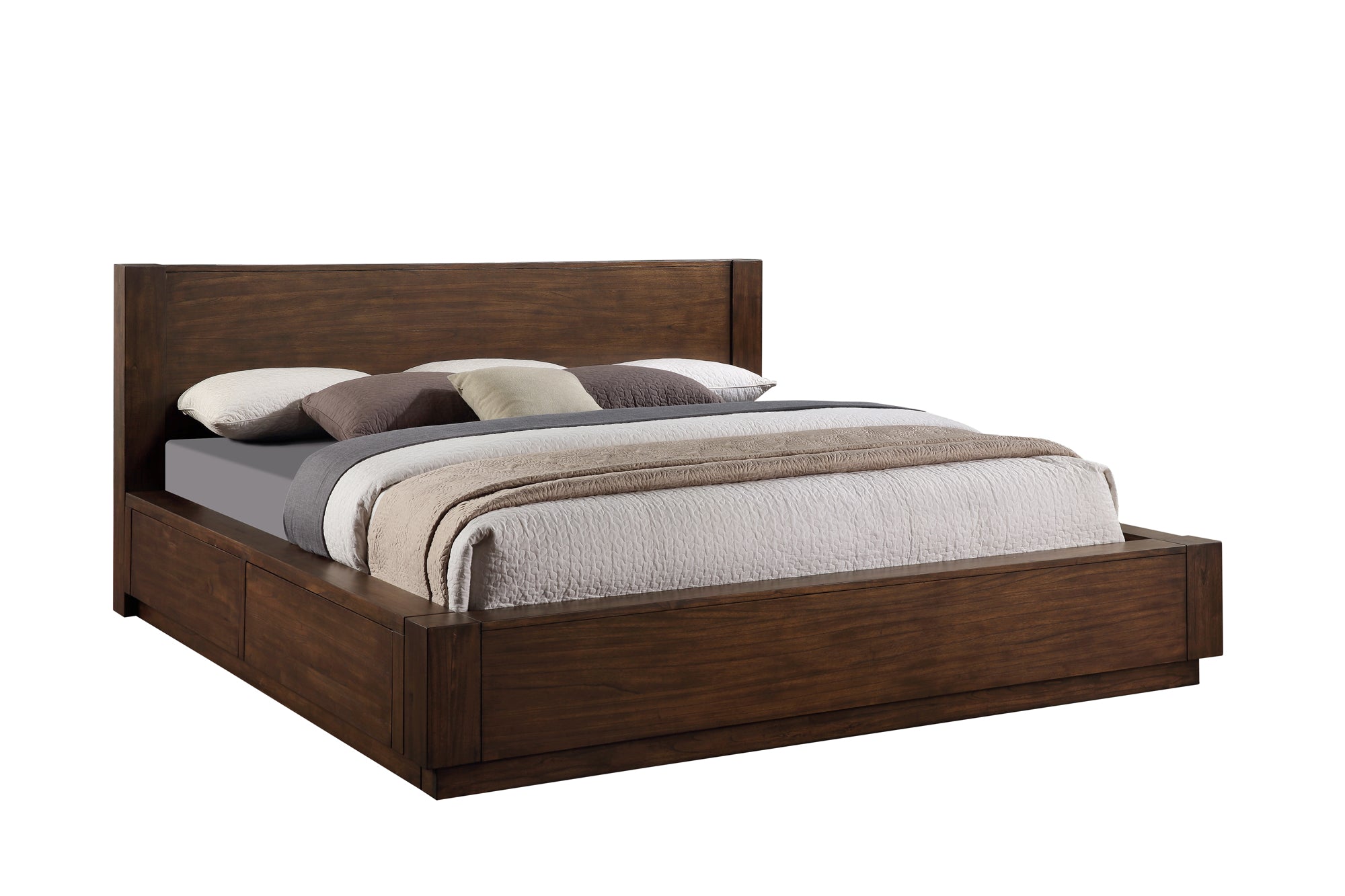 King Storage Bed