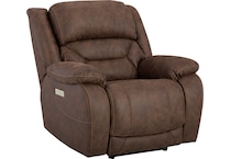  brown recliner   