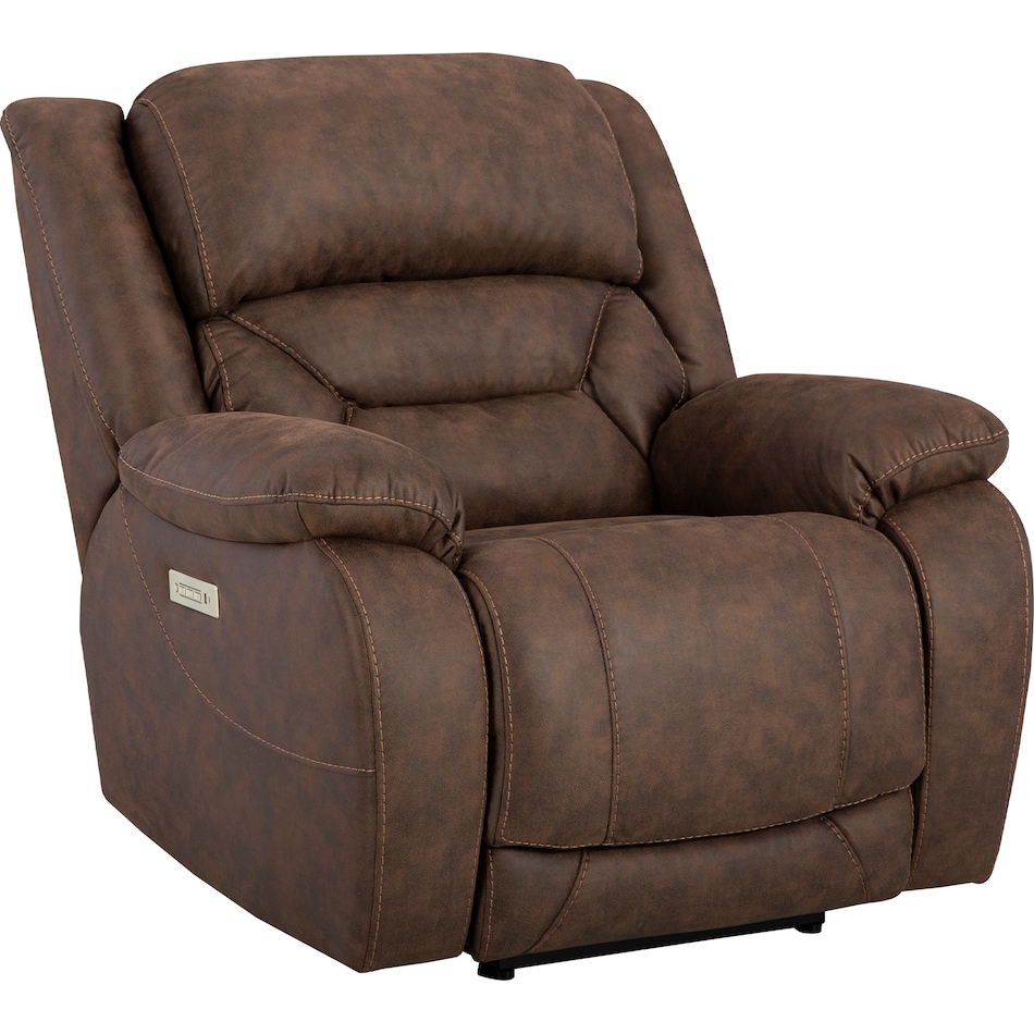  brown recliner   