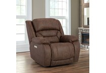  brown recliner   
