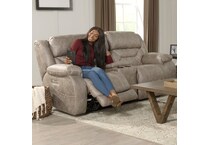  beige loveseat   