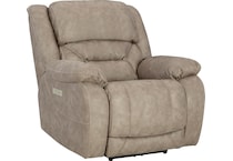  beige recliner   